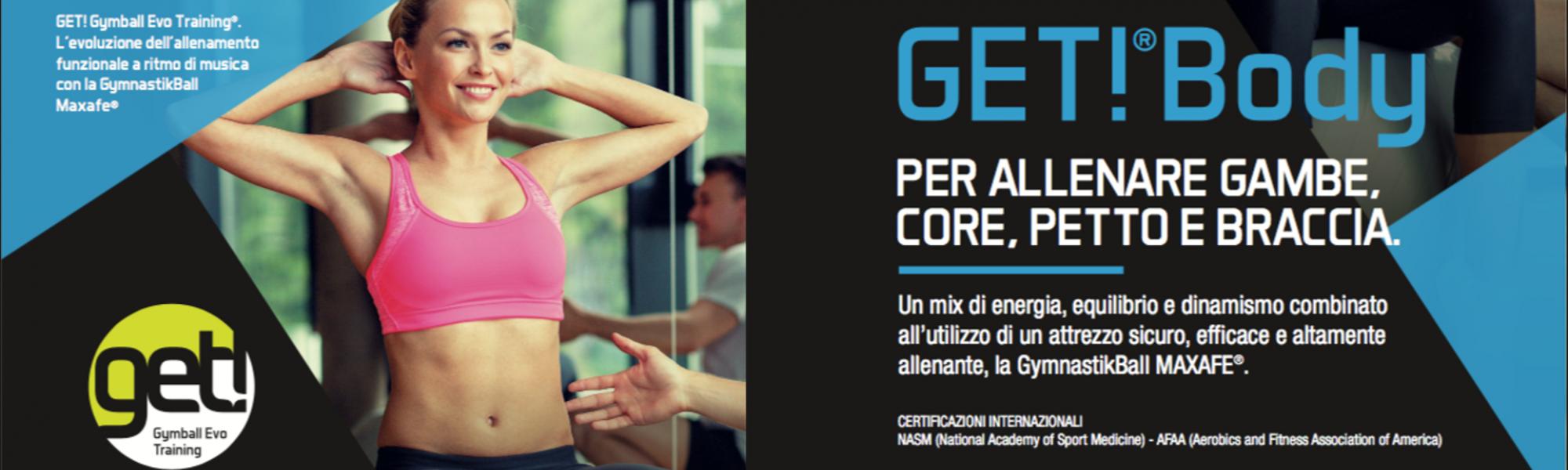 Copertina di Get! ® Body, allenamento presente tra gli sport in elenco in SportEnciclopedia 