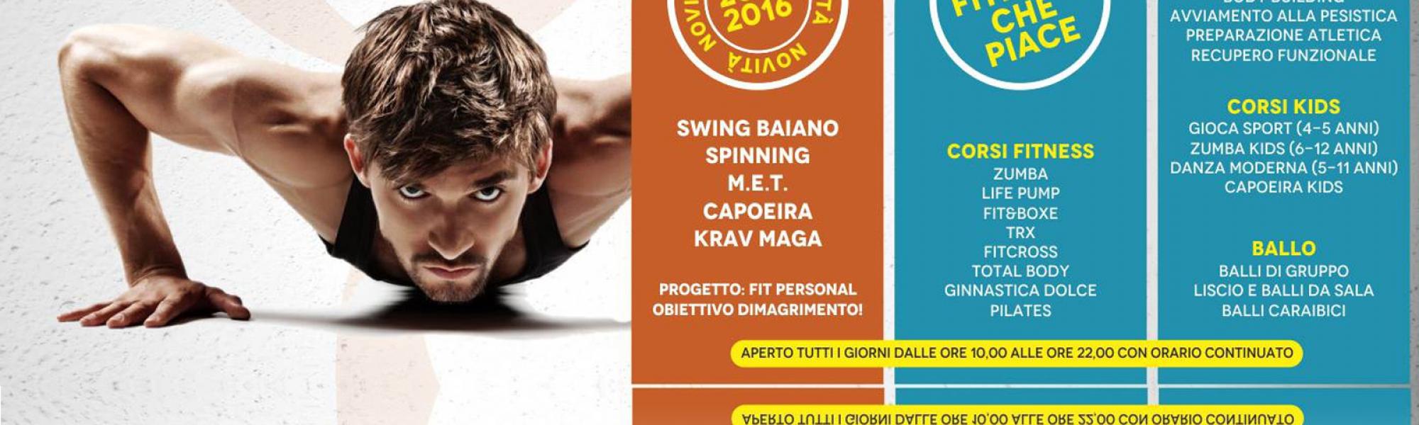 Copertina di Fitmania, club presente tra le palestre ed i centri sportivi associati a Speffy