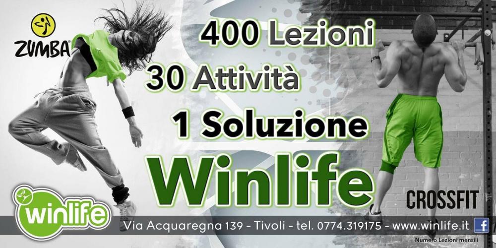 Copertina di WinLife  s.s.s, club presente tra le palestre ed i centri sportivi associati a Speffy