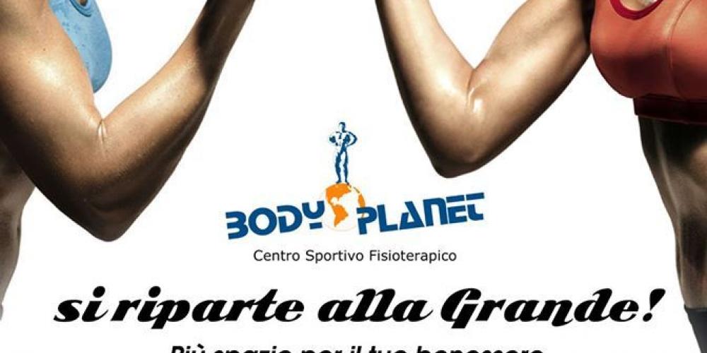 Copertina di ass. sportiva fisioterapica body planet , club presente tra le palestre ed i centri sportivi associati a Speffy