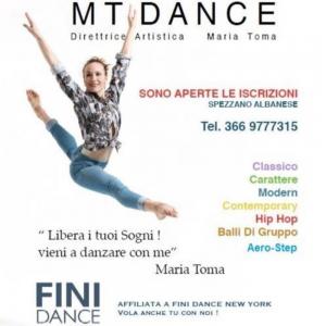 Logo di Centro Studi MT Dance, club presente tra le palestre ed i centri sportivi associati a Speffy