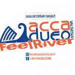 Logo di Accadueo Feel River Valsesia, club presente tra le palestre ed i centri sportivi associati a Speffy